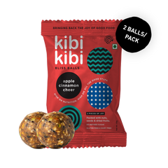 Apple Cinnamon Cheer bliss balls pack – healthy date bites with apple and cinnamon, no added sugar