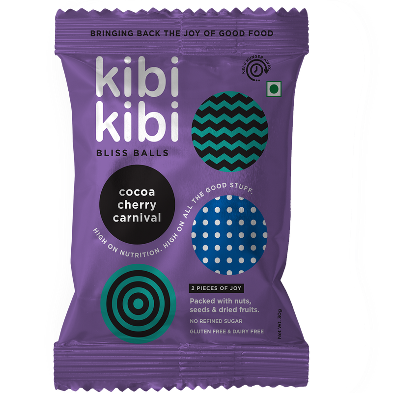 Cocoa Cherry Carnival Bliss Balls - 1 Pack