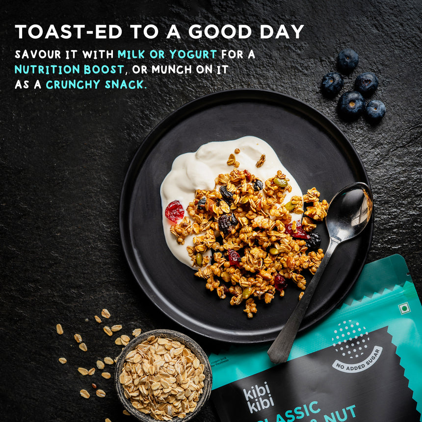 Super Granola - Classic Fruit & Nut 315g pack (7 Servings)