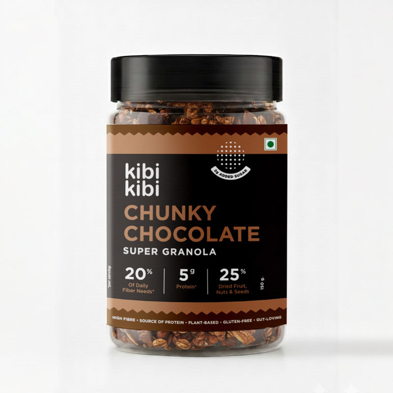 Chunky Chocolate Super Granola Jar
