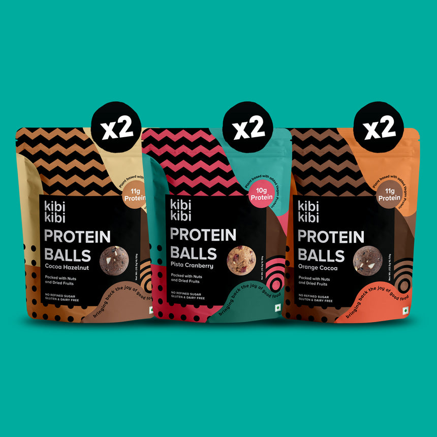 Protein Balls - Variety Box  (6 Packs)